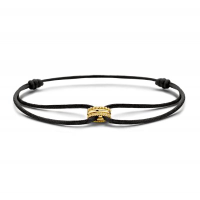 Gouden Armband met Zijde