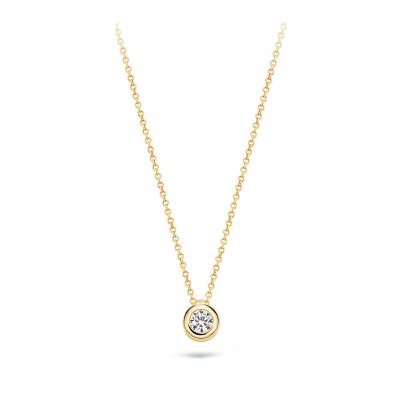 Geelgouden Collier Met Zirkonia