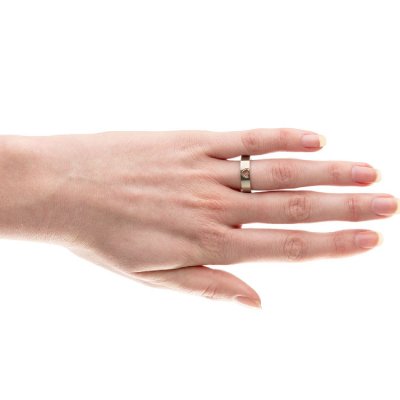 BOCCIA TITANIUM RING DAMES BOC-0143-0254