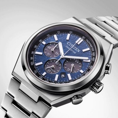 Titanium chrono blauw