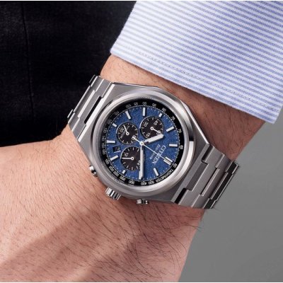 Titanium chrono blauw