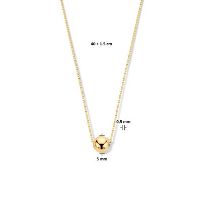 Collier bol 40 + 1,5 cm