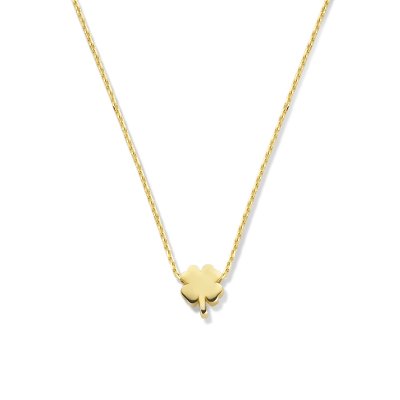 Collier klavertje 0,7 mm 42 - 45 cm