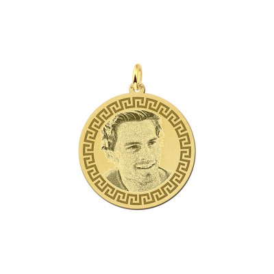 Fotohanger meander rand goud 