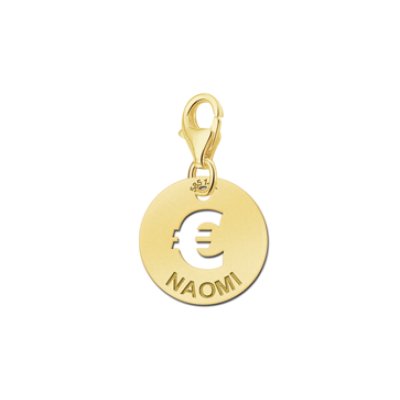 Gouden bedels euroteken