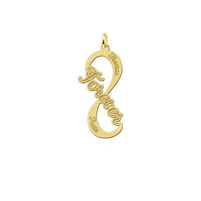 Gouden infinity hanger forever