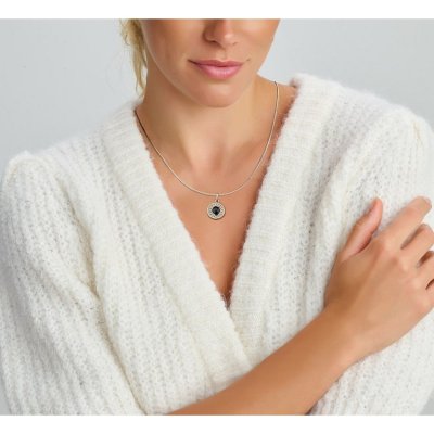 HANGER ROND ONYX DAMES