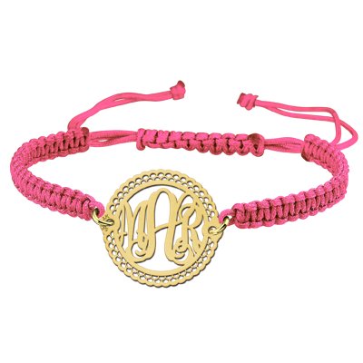 Initialen armband monogram