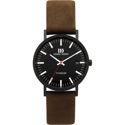 Danish Design Rhine Black Brown Date Medium