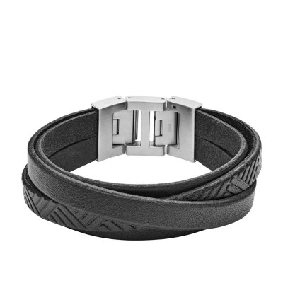BRACELET FOSSIL STAAL