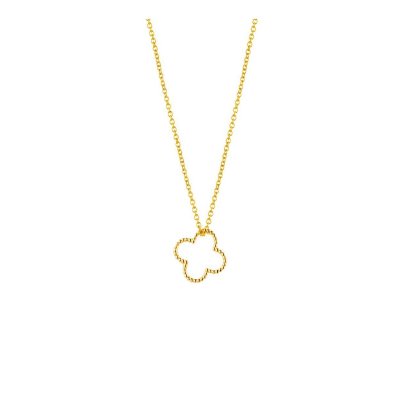 Just Franky  Vintage Necklace Clover