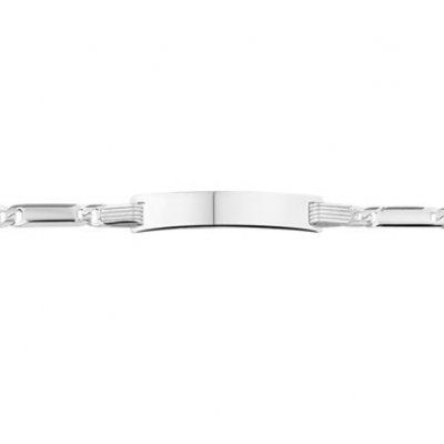 ARMBAND PLAAT ZILVER