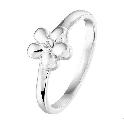 RING ZILVER BLOEM KA1329206