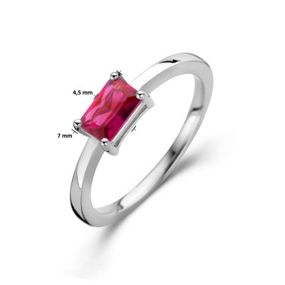 Ring corundum zirkonia