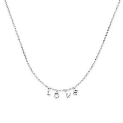 Collier love 41 + 4 cm