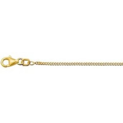 Collier gourmette 4-zijdes geslepen 1,2 mm