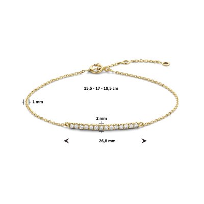 Armband diamant 0.21ct h si