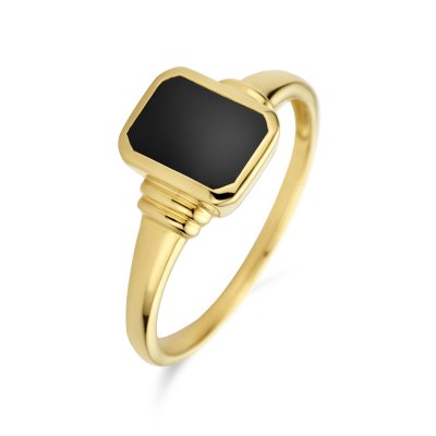 Ring onyx 1.00ct.