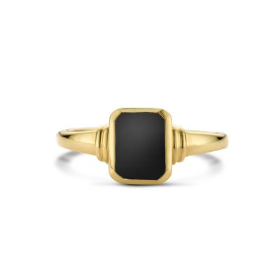 Ring onyx 1.00ct.