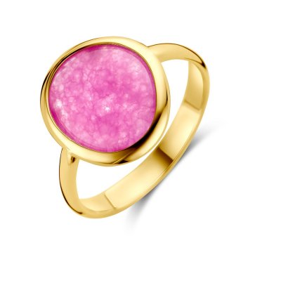 Ring fuchsia kwarts