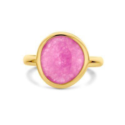 Ring fuchsia kwarts