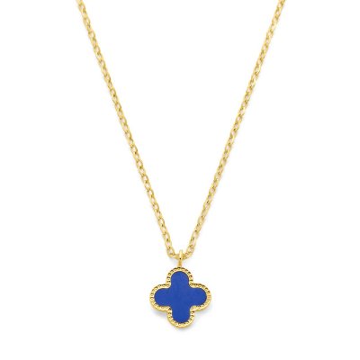 Collier bloem lapis 41 – 43 – 45 cm