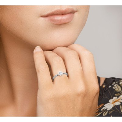 Ring diamant dames