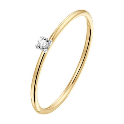 RING DIAMANT 0.05CT H SI DAMES