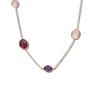 Collier edelstenen 42 – 45 cm