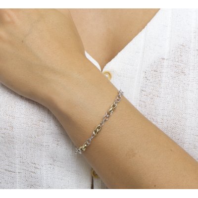 Bicolor Dames Armband
