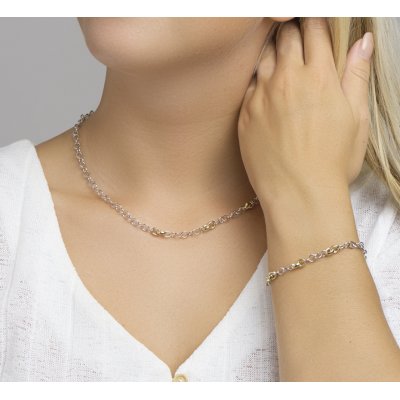 Bicolor Dames Armband