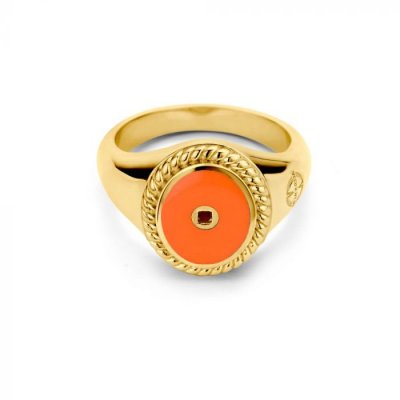Mi Moneda Icons Ring Orange