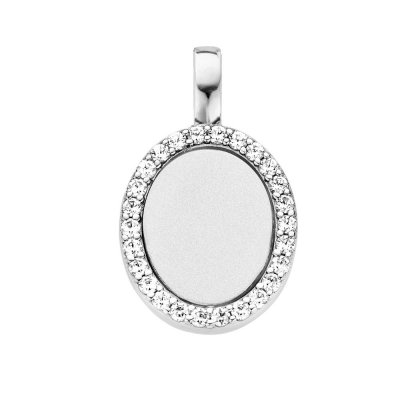 Mi Moneda Vintage Brooklyn Pendant Silver