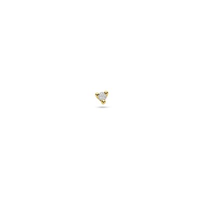 Oorknoppen diamant 0.02ct h p1 per stuk