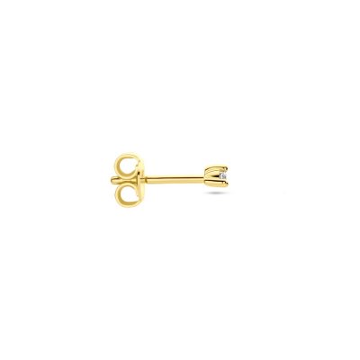 Oorknoppen diamant 0.02ct h p1 per stuk