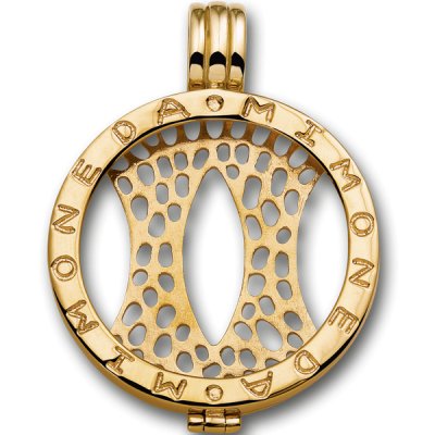 Mi Moneda Pendant Gold Plated M