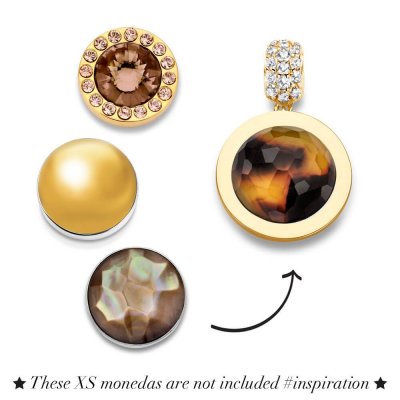 Mi Moneda Pendant XS Goldplated