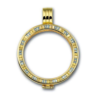 Mi Moneda Pendant Grace Gold Plated S