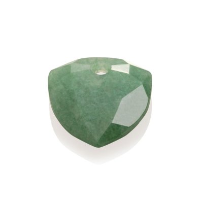 Green Aventurine Trillion Cut Edelsteen