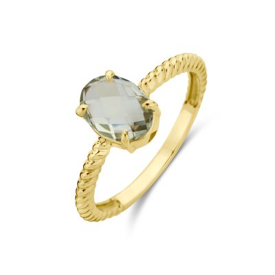 Ring groen amethist