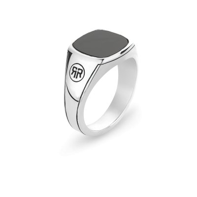 Ring Square Onyx  57 (18) - 12 gr. 925