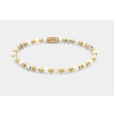 Rebel & Rose Armband dames Mix virgin white gold maat S 16.5cm
