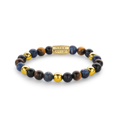 Blue Rain Gold - 8mm XL
