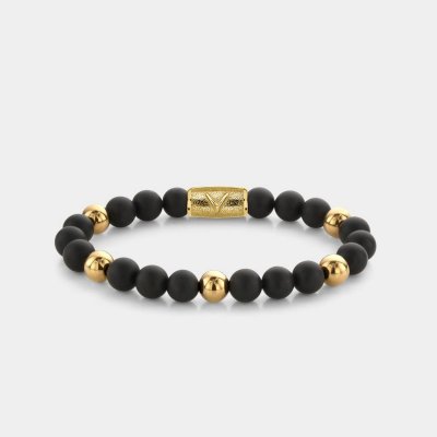 Matt Black Madonna - 8mm - 18 ct ionplated M