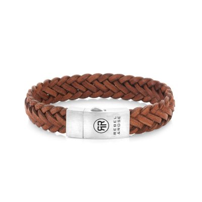 Braided Raw Matt Cognac M