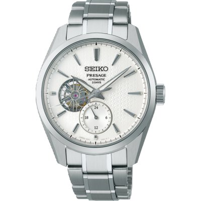 Seiko SPB415J1 Presage Automaat Witte wijzerplaat 40MM Gangreserve 72 Uur