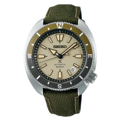 prospex automatic groen nylon band