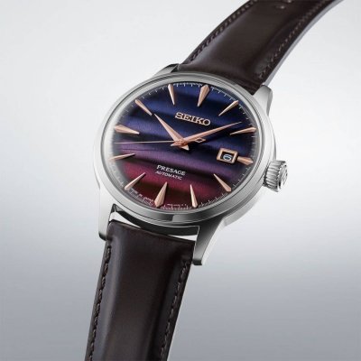 Seiko Presage Cocktail Time Star Bar Purple Sunset Limited Edition - SRPK75J1