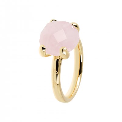 Felicia Cocktail Ring Rose Quartz