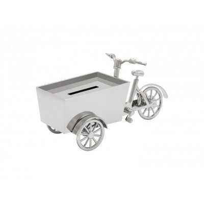 Zilverstad Spaarpot Bakfiets